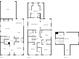 Three floor plan showing a garage, living room, kitchen, bedrooms, and office at 10731 Bossier Dr, Alpharetta, GA 30022