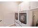 Laundry room area with washer and dryer at 10731 Bossier Dr, Alpharetta, GA 30022