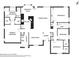 Layout featuring primary bedroom, bathroom, kitchen, and living areas at 885 Falling Water Ln, Norcross, GA 30093