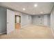 Large unfinished basement provides ample space and access to other areas of the home at 6797 Braswell Mountain Rd, Rockmart, GA 30153