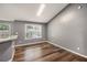 Bright area showing hardwood floors and window views at 6797 Braswell Mountain Rd, Rockmart, GA 30153