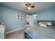 Comfortable bedroom with walk-in closet and view of dining area at 2805 Ne Expressway Ne # B 16, Atlanta, GA 30345