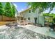 Spacious backyard featuring a patio, wooden deck, and lush greenery, ideal for relaxation and gatherings at 176 Rockyford Ne Rd, Atlanta, GA 30317