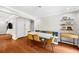 Cozy dining area with built-in seating, hardwood floors, and modern décor at 176 Rockyford Ne Rd, Atlanta, GA 30317