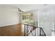 Bright living room featuring hardwood floors, statement lighting and large windows at 3611 Radcliffe Blvd, Decatur, GA 30034