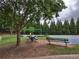 A park with a playground, basketball court, picnic tables and walking trails for outdoor enjoyment at 1025 Pebble Creek Trl, Suwanee, GA 30024