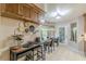 Inviting breakfast nook featuring a dining table, bright windows, and built-in cabinets for storage at 5609 Twin Oak Dr, Douglasville, GA 30135