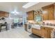 Spacious kitchen with custom cabinets, stainless steel appliances, and breakfast nook at 5609 Twin Oak Dr, Douglasville, GA 30135