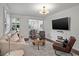 Cozy living room with hardwood floors, stylish furniture, and an open floorplan at 1734 8Th St, Brookhaven, GA 30341