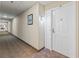 Building hallway featuring carpet and access to unit 428 at 1800 Clairmont #428 Lk # A428, Decatur, GA 30033