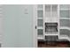 Pantry with custom shelving and pull-out drawers offer convenient storage at 1800 Clairmont #428 Lk # A428, Decatur, GA 30033