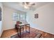 Office with hardwood floors and natural light at 4089 Menlo Dr, Tucker, GA 30084