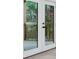 Close up of Double doors leading out to a deck or patio at 4987 Day Lily Nw Way, Acworth, GA 30102