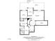 Second floor floorplan featuring a balcony, recreation room, bedrooms, closets, and storage at 4987 Day Lily Nw Way, Acworth, GA 30102