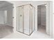 A glass shower is conveniently placed between the main bedroom and closet at 4987 Day Lily Nw Way, Acworth, GA 30102