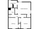 Upstairs floor plan showcases bedrooms, bathrooms, and hallway, including a primary suite at 592 Ferry Creek Ct, Acworth, GA 30102