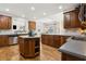 Well-appointed kitchen with ample counter space, a center island, and stainless appliances at 1408 Chloe Dr, Lawrenceville, GA 30043