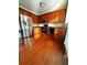 Modern kitchen featuring stainless steel appliances, granite countertops, and ample cabinetry at 4438 Lassen Ct, Suwanee, GA 30024