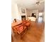 Inviting living room featuring a fireplace, hardwood floors and an open-concept layout at 4438 Lassen Ct, Suwanee, GA 30024