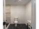 Modern bathroom featuring a sleek walk-in shower and contemporary fixtures at 69 N Hearn Rd, Ellenwood, GA 30294