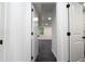 Bedroom with a large window, gray floors, and white trim at 69 N Hearn Rd, Ellenwood, GA 30294