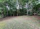 Serene backyard boasting lush greenery and mature trees, perfect for outdoor recreation and enjoying nature at 71 Southern Golf Ct, Fayetteville, GA 30215