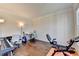 Multipurpose office space with musical instruments and exercise equipment at 189 Azalea Chase Dr, Suwanee, GA 30024