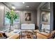 Cozy living room with stylish décor at 247 Widener Way, Peachtree City, GA 30269