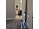 Bathroom featuring a toilet and sink visible from an adjacent bedroom at 3675 Brookhollow Dr, Douglasville, GA 30135