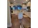 Kitchen with granite countertops, an island and stainless steel appliances at 3675 Brookhollow Dr, Douglasville, GA 30135