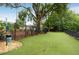 Dog park with artifical grass and large trees at 2305 Limehurst Ne Dr # 21, Atlanta, GA 30319