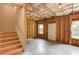 Unfinished basement with stairs at 2005 Hamilton Creek Pkwy, Dacula, GA 30019