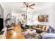 Inviting living room with hardwood floors, stylish furniture, and ample natural light at 3675 Peachtree Ne Rd # 24, Atlanta, GA 30319