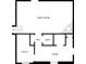 Floorplan showcasing layout of the lower level with the Gathering room, utility, and bathroom at 2233 Cherokee Valley Dr, Lithonia, GA 30058