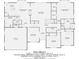 Detailed floor plan showcasing the layout of the first floor, including kitchen, living room, and bedrooms at 2676 Varner Ne Dr, Atlanta, GA 30345