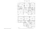 Detailed floor plan showcasing the layout of the first floor and basement levels of the home at 2676 Varner Ne Dr, Atlanta, GA 30345