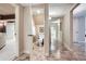 View of the hallway and bathroom, featuring tile floors and neutral wall colors at 2676 Varner Ne Dr, Atlanta, GA 30345