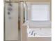 Bathroom showcasing a shower stall and a separate tub at 3906 Elm Trace Ct, Loganville, GA 30052