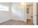 Bedroom with closet, neutral paint, hardwood flooring, and window providing natural light at 1538 Belva Ave, Decatur, GA 30032