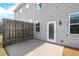 Private patio with concrete flooring, wood fence, and direct access to the house at 804 Whittington Sw Pkwy, Marietta, GA 30060