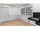Cozy breakfast nook with tile floor, large windows, and a counter to the kitchen at 4908 Mill Brook Dr, Atlanta, GA 30338