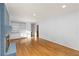 Bright living room with a fireplace, built-in shelves, and natural light at 4908 Mill Brook Dr, Atlanta, GA 30338
