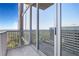 Balcony features a panoramic view of the surrounding cityscape and sliding glass doors at 855 Peachtree Ne St # 2812, Atlanta, GA 30308