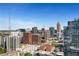 A view of the cityscape featuring high-rise buildings and modern architecture at 855 Peachtree Ne St # 2812, Atlanta, GA 30308