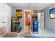 Large recreation room with arcade games, neutral carpet, and a view into the bathroom at 3229 Dunlin Lake Rd, Lawrenceville, GA 30044