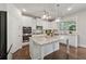 Lovely kitchen with granite counters, stainless appliances, and a center island at 4090 Sierra Knolls Ct, Cumming, GA 30040