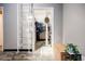 Walk-in closet with functional shelving and organized storage solutions for clothes and accessories at 5200 Peachtree Rd # 1104, Atlanta, GA 30341