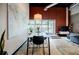 Dining area with a large table for entertaining and lots of natural light at 5200 Peachtree Rd # 1104, Atlanta, GA 30341