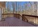 Spacious back deck with steps, perfect for outdoor entertaining and relaxing at 5050 Brownwood Dr, Powder Springs, GA 30127
