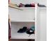 Walk-in closet featuring custom shelving to maximize organization and space at 5050 Brownwood Dr, Powder Springs, GA 30127